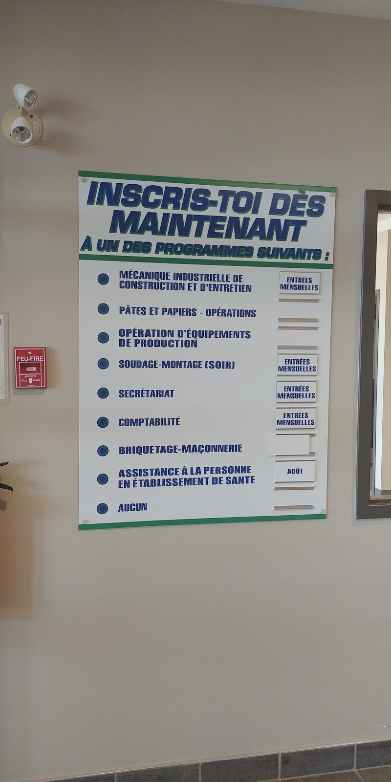 Centre DExcellence En Formation Industrielle | 260 Rue Georges-Guilbault, Windsor, QC J1S 0E7, Canada | Phone: (819) 845-5402