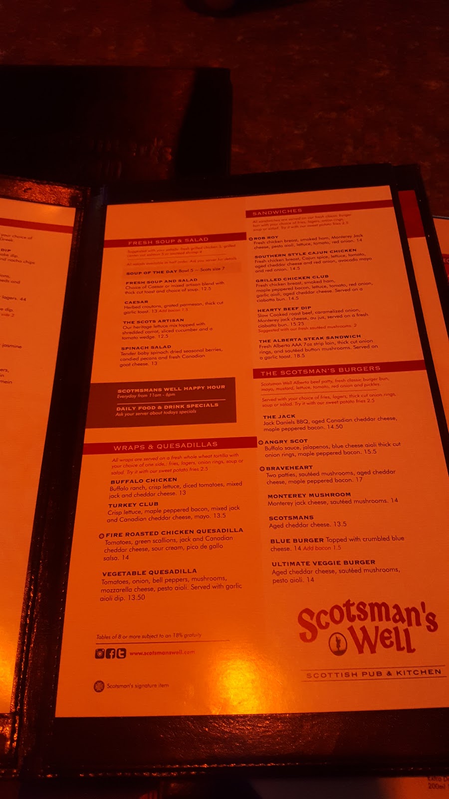 Scotsmans Well | 12024 Symons Valley Rd NW, Calgary, AB T3P 0A3, Canada | Phone: (403) 274-9355