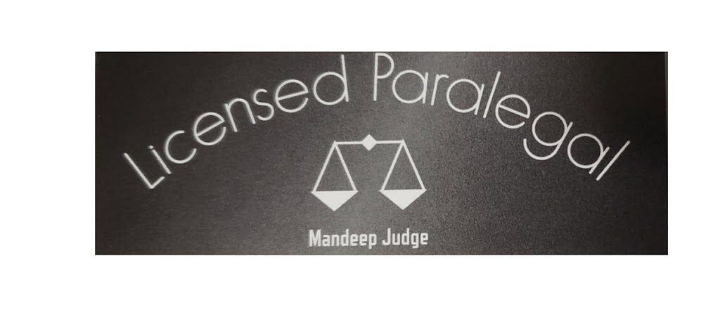 Judge Legal Services - Licensed Paralegal & Notary Public | 27 Baddow Rd, Brampton, ON L6P 3Z5, Canada | Phone: (437) 996-0284