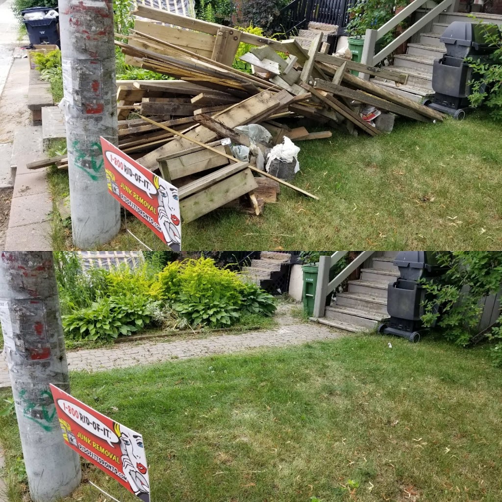 1-800 RID-OF-IT | Junk Removal Toronto | 246 Pacific Ave, Toronto, ON M6P 2P5, Canada | Phone: (416) 743-6348