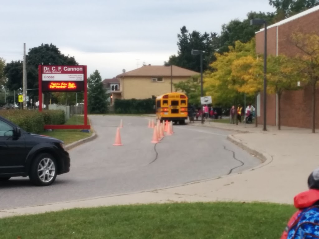 Dr. CF. Cannon Public school | 1196 Cedar St, Oshawa, ON L1J 3S2, Canada | Phone: (905) 725-0344