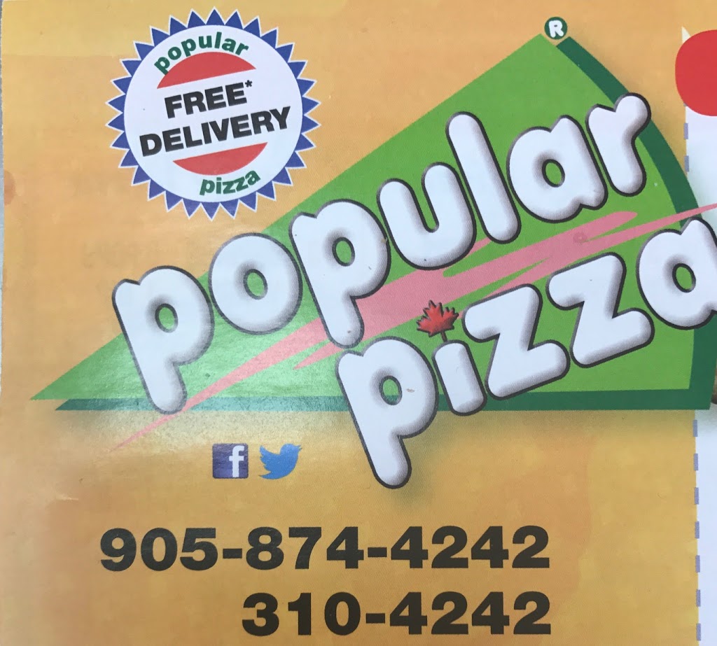 Popular Pizza | 184 Guelph St, Georgetown, ON L7G 4A7, Canada | Phone: (905) 874-4242