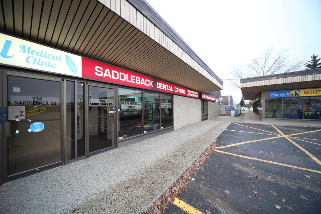 Saddleback Dental Centre | 378 Saddleback Rd NW, Edmonton, AB T6J 4R7, Canada | Phone: (780) 437-4872