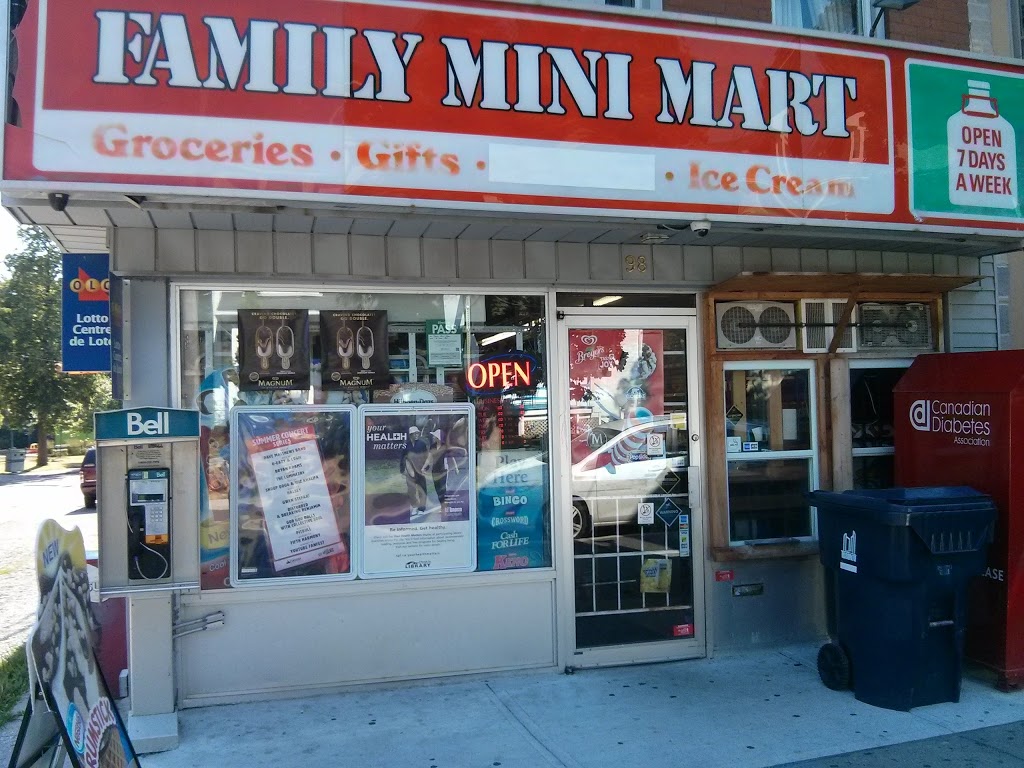 Family Mini Mart | convenience store | 98 Lamb Ave, Toronto, ON M4J 4M6, Canada | 4164661787 OR +1 416-466-1787