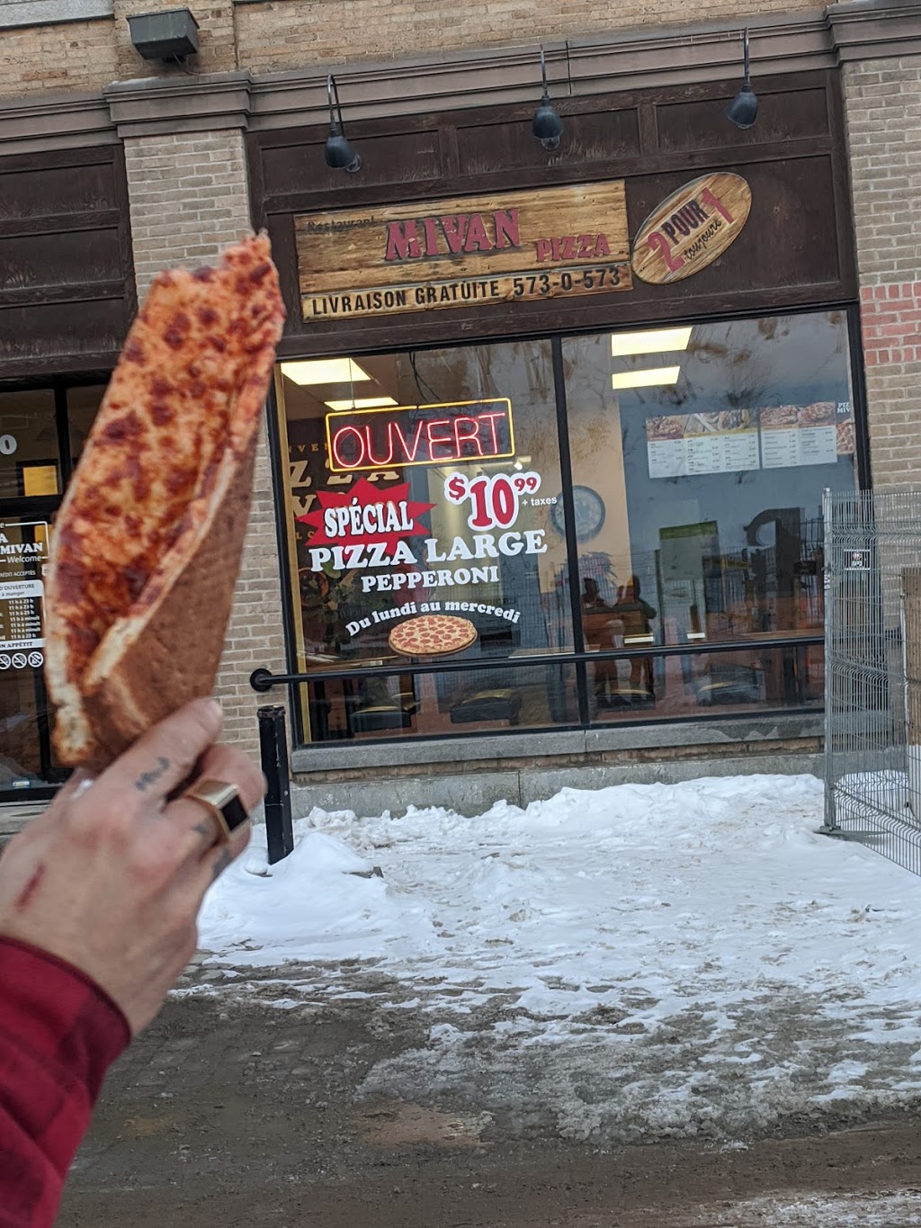 Pizza Mivan 2 Pour 1 | 40 Rue Wellington S, Sherbrooke, QC J1H 5C7, Canada | Phone: (819) 573-0573