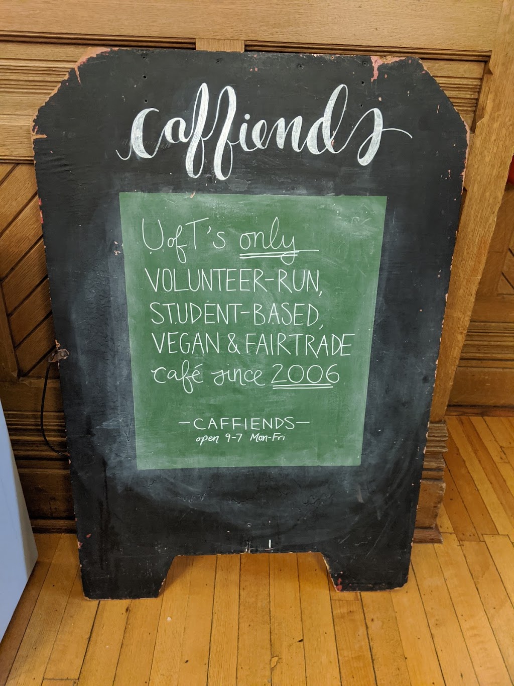 Caffiends | 91 Charles St W #111, Toronto, ON M5S 1K6, Canada | Phone: (647) 987-7587
