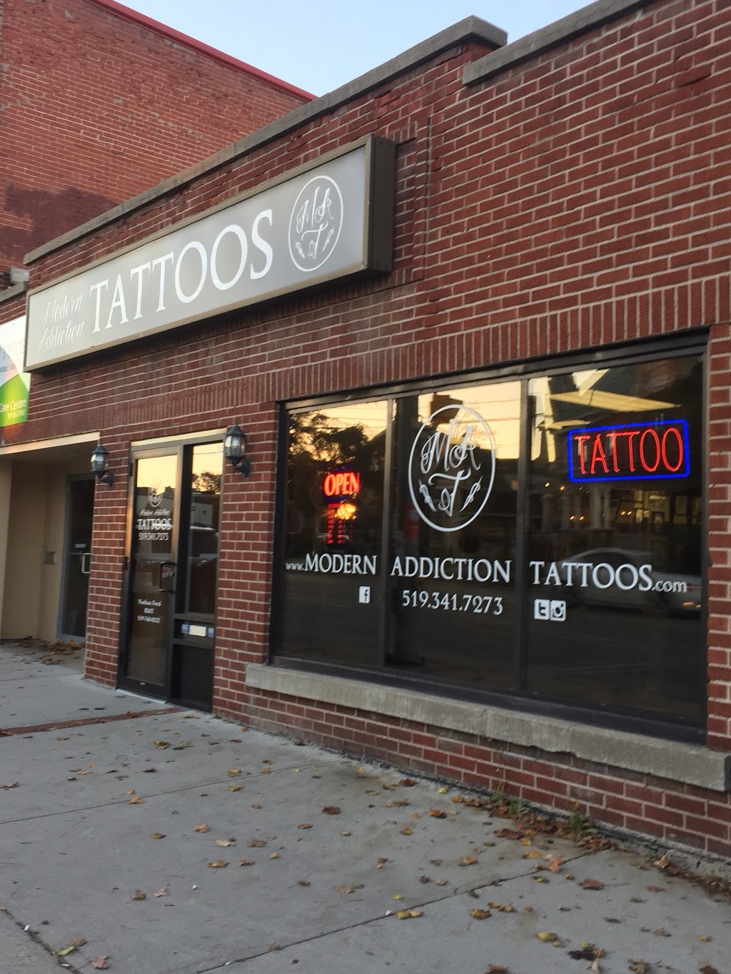 Modern Addiction Tattoos - 169 Woolwich St, Guelph, ON N1H 3V4, Canada