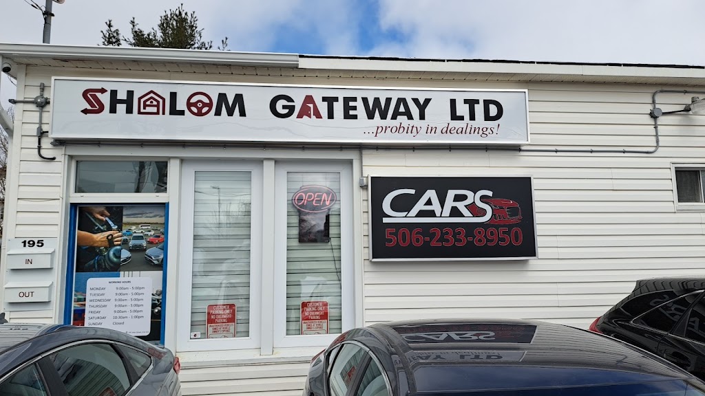 Shalom GateWay Ltd | 195 John St, Moncton, NB E1C 2J1, Canada | Phone: (506) 233-8950