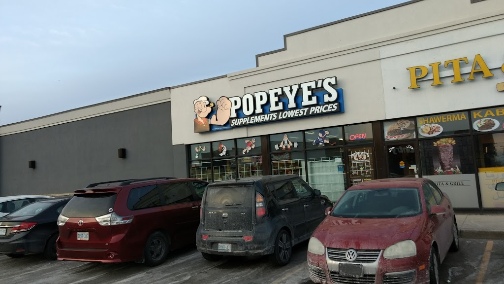 Popeyes Supplements Oakville East | 2525 Hampshire Gate East #2a, Oakville, ON L6H 6C8, Canada | Phone: (905) 829-5405