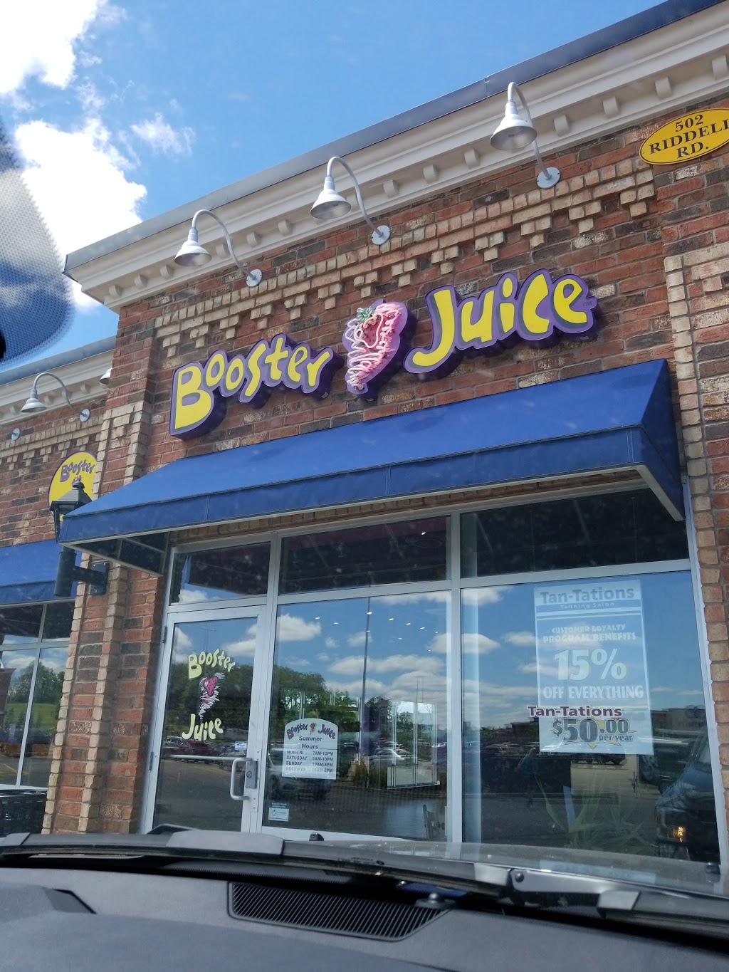 Booster Juice | 502 Riddell Road Unit #A2, Westside Market Village, Orangeville, ON L9W 5L1, Canada | Phone: (519) 415-6678