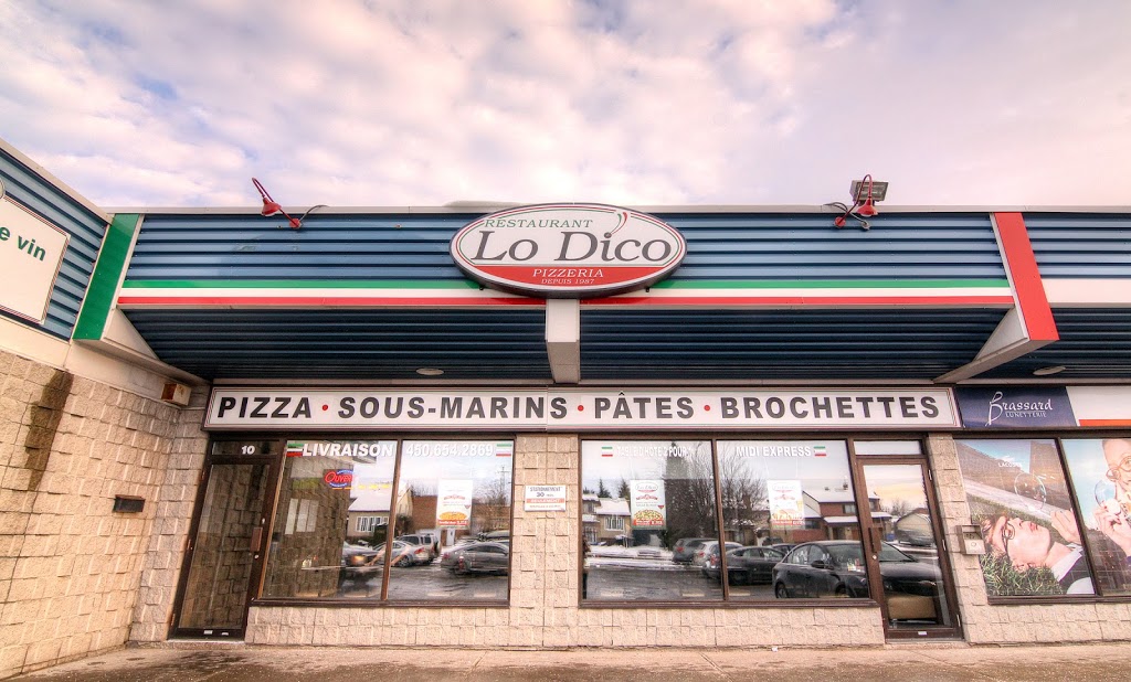 Pizzeria Lo Dico | 920 Boulevard Iberville, Repentigny, QC J5Y 2P9, Canada | Phone: (450) 654-2869