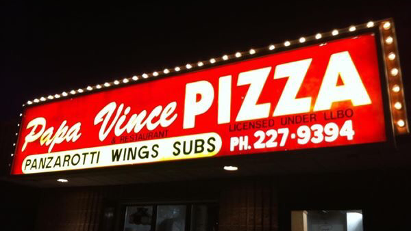 Papa Vince Pizza | 2 Sullivan Ave, Thorold, ON L2V 2X9, Canada | Phone: (905) 227-9394