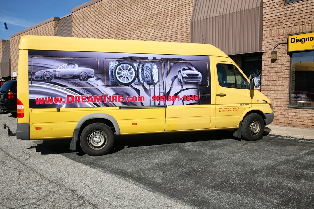 Dream Tire | 5125 Harvester Rd, Burlington, ON L7L 6A2, Canada | Phone: (905) 681-1200