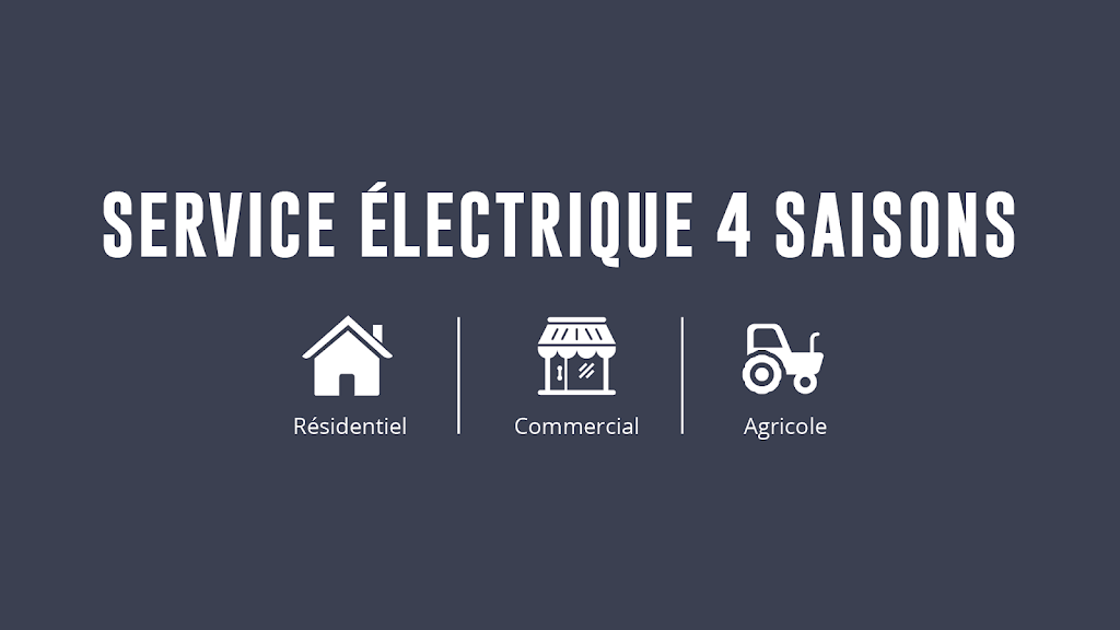 Service Electrique 4 Saisons Enr | 91 Rue Saint Joseph, Warwick, QC J0A 1M0, Canada | Phone: (819) 358-5525