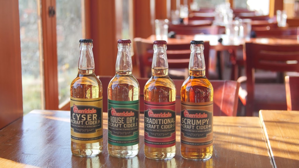 Merridale Cidery & Distillery | 1230 Merridale Rd, Cobble Hill, BC V0R 1L0, Canada | Phone: (250) 743-4293