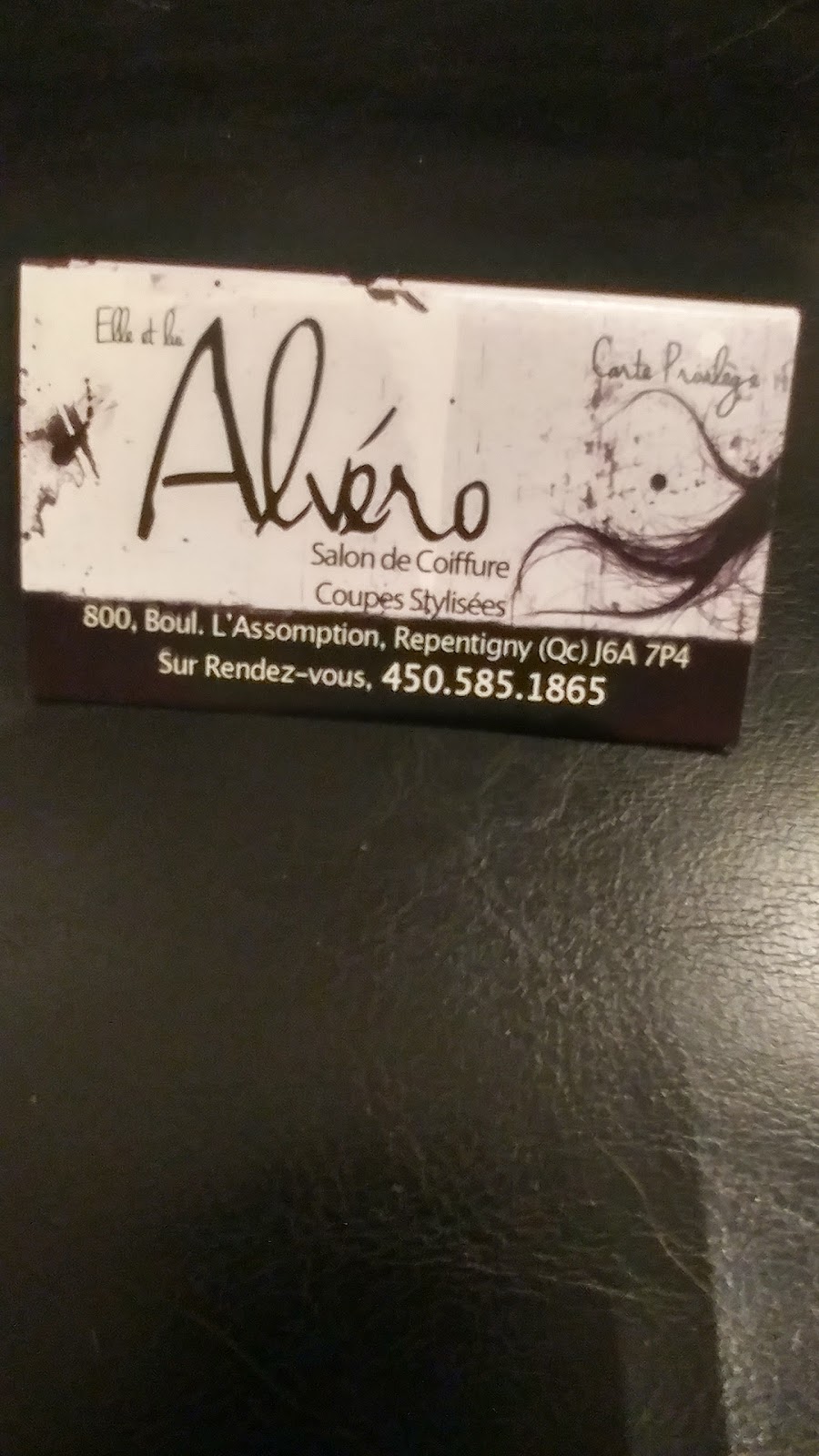 Salon Alvero inc | 800 Boulevard de lAssomption, Repentigny, QC J6A 7P4, Canada | Phone: (450) 581-1951