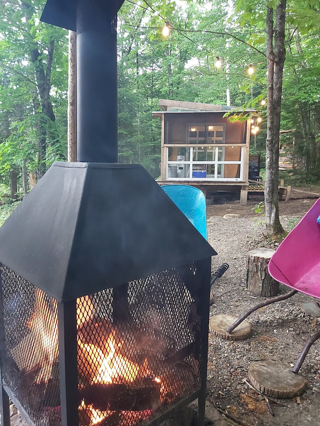 Éco Shack Nuitopia | 602-604, Rte Transcanadienne, Lac-Saguay, QC J0W 1L0, Canada | Phone: (450) 512-9846