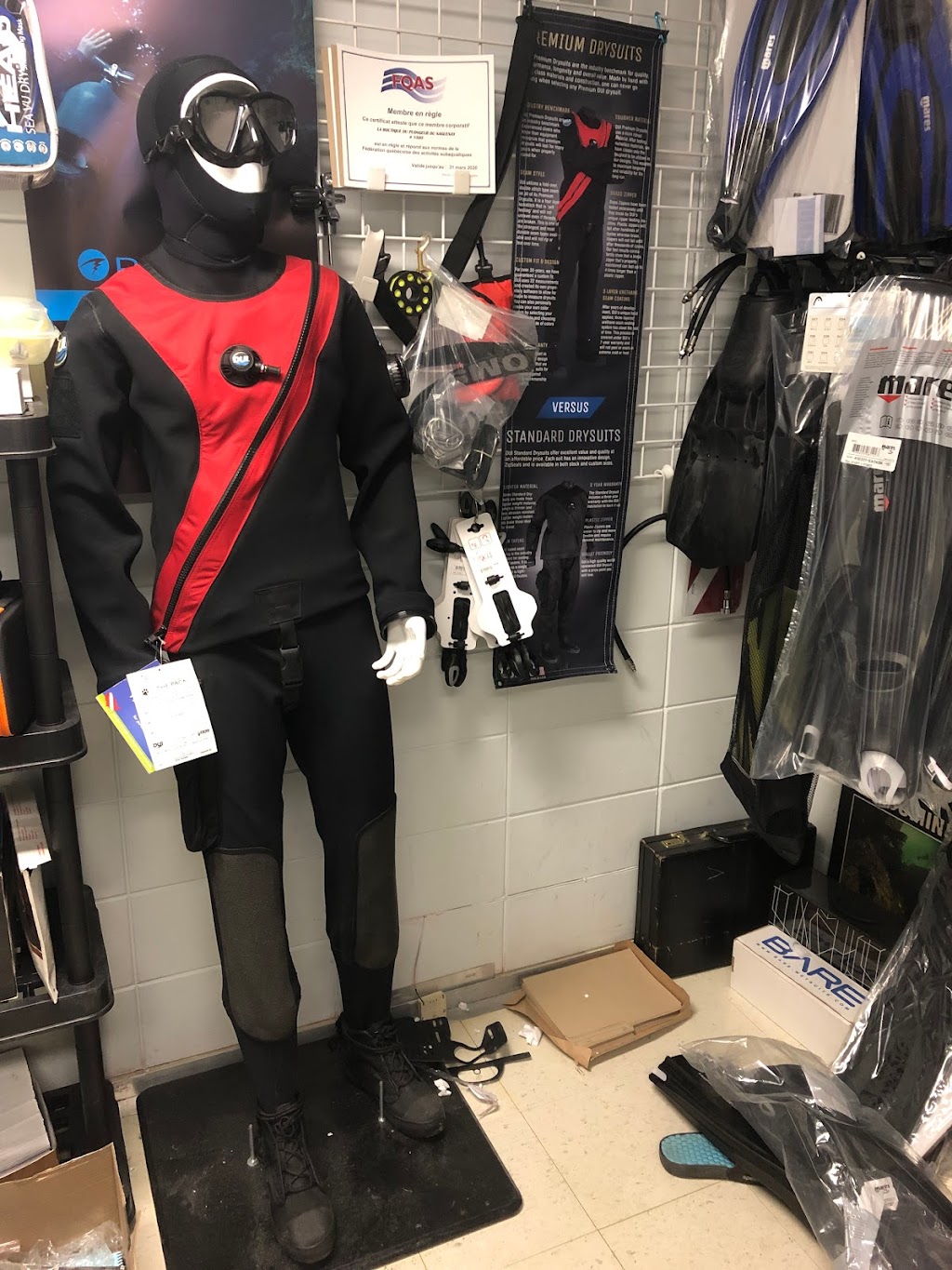 Boutique du Plongeur du Saguenay | 534 Rue Jacques-Cartier E, Chicoutimi, QC G7H 1Z5, Canada | Phone: (418) 818-2153