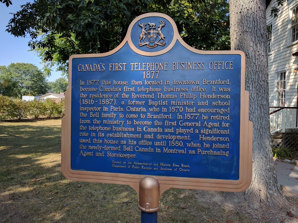Bell Homestead National Historic Site | 94 Tutela Heights Rd, Brantford, ON N3T 1A4, Canada | Phone: (519) 756-6220
