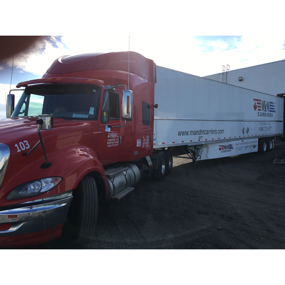 M&M Carriers | 13 Wheeler Dr, Caledon, ON L7E 1G9, Canada | Phone: (905) 857-3400
