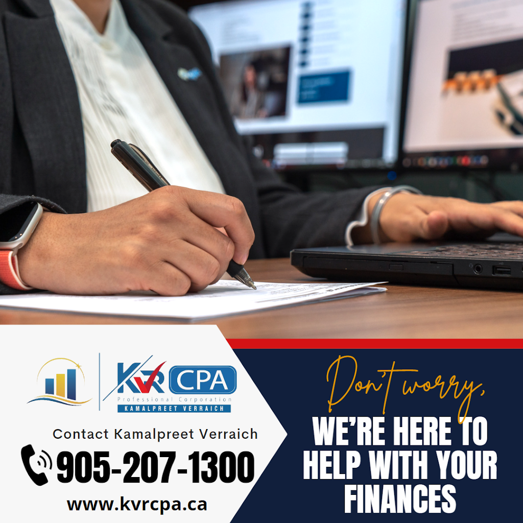 Kamalpreet Verraich CPA | 14 Icefall Rd, Town Of Caledon, ON L7C 3T7, Canada | Phone: (905) 207-1300