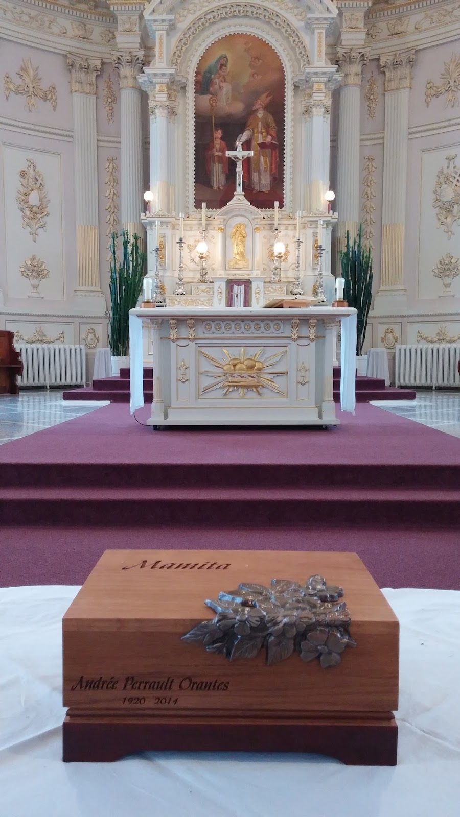 Perrault Headstone, Eglise Saint-Anselme MRC Bellechase | 115 Rue Principale, Saint-Anselme, QC G0R 2N0, Canada