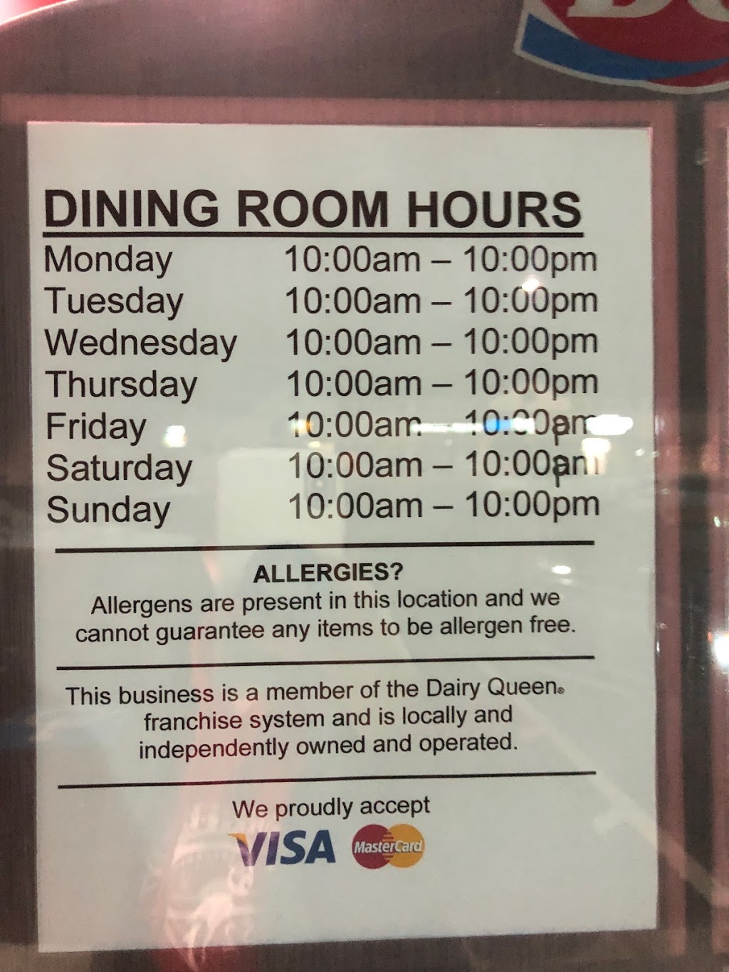 Dairy Queen Grill & Chill | 3286 Highway #2, Fall River, NS B2T 1J5, Canada | Phone: (902) 860-3618