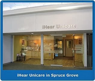 iHear Unicare - Spruce Grove | 505 Queen St #205, Spruce Grove, AB T7X 2V2, Canada | Phone: (780) 948-0304