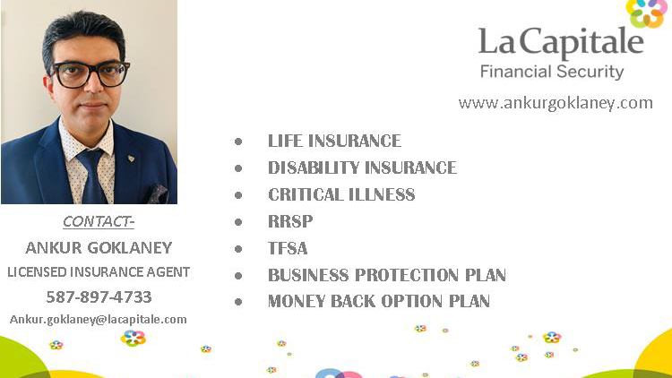 Ankur Goklaney La capitale Financial Security | Bayview Cir SW, Airdrie, AB T4B 5A7, Canada | Phone: (587) 897-4733