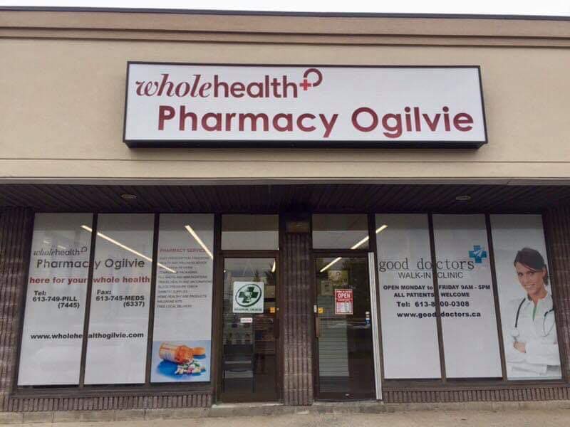 Whole Health Pharmacy Ogilvie | 1150 Cadboro Rd, Gloucester, ON K1J 7R1, Canada | Phone: (613) 749-7455