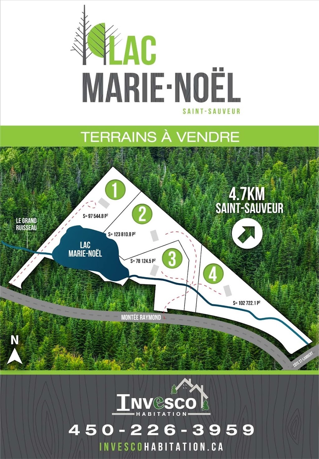 Invesco Habitation | 2550 Chem. Jean-Adam, Saint-Sauveur, QC J0R 1R7, Canada | Phone: (450) 226-3959