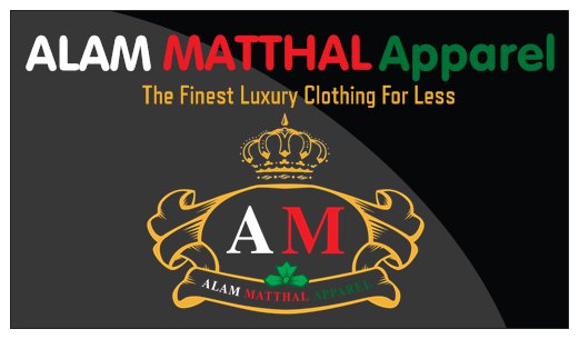 alam matthal apparel | point of interest | 91 Hildenboro Square, Scarborough, ON M1W 1Y2, Canada | 4168751640 OR +1 416-875-1640