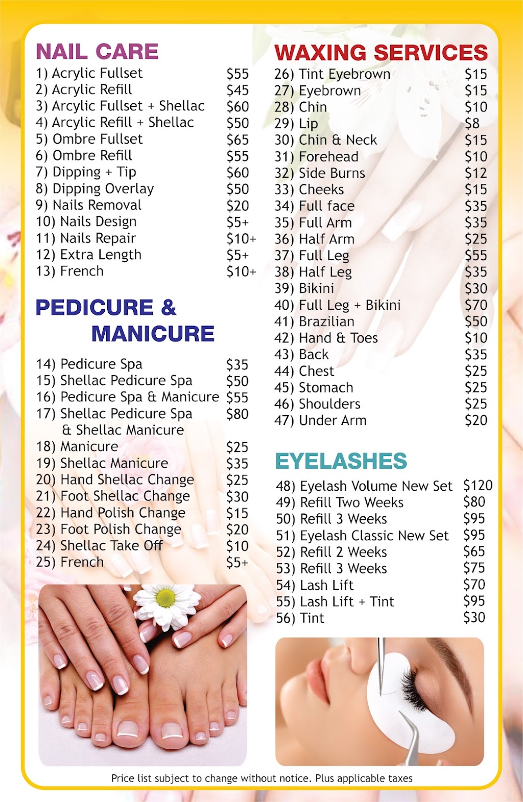 Bamboo Nails & Spa | 39 Winners Cir Dr, Arnprior, ON K7S 3G9, Canada | Phone: (613) 623-9888