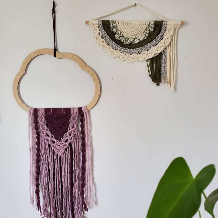 Il pleut des cordes - Macramé | En ligne seulement, Saint-Narcisse, QC G0X 2Y0, Canada | Phone: (819) 380-8230
