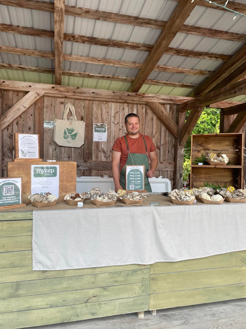 Mycep ferme de champignons | 250 Rue Saint-Urbain suite 101, Granby, QC J2G 8M8, Canada | Phone: (450) 830-2732