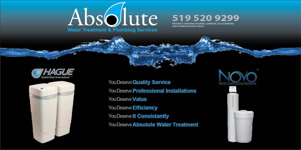 Absolute Water Treatment | 49751 Glencolin Line, Aylmer, ON N5H 2R3, Canada | Phone: (519) 520-9299