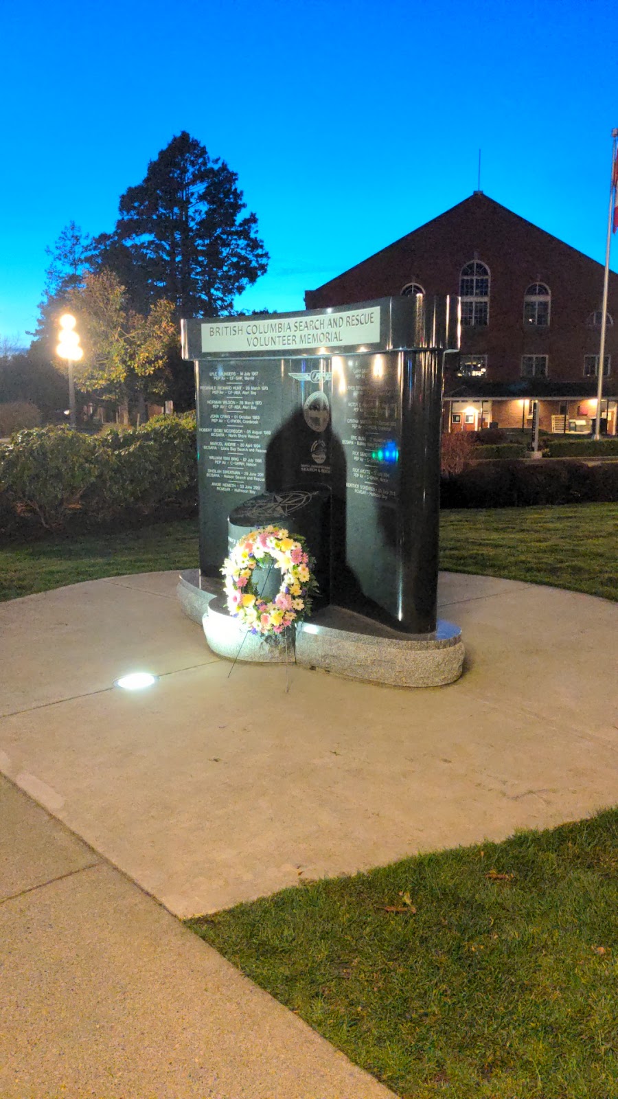 BC Emergency Services "Garden of Honour" | Unnamed Road, Victoria, BC V8V 1T9, Canada | Phone: (250) 387-3046