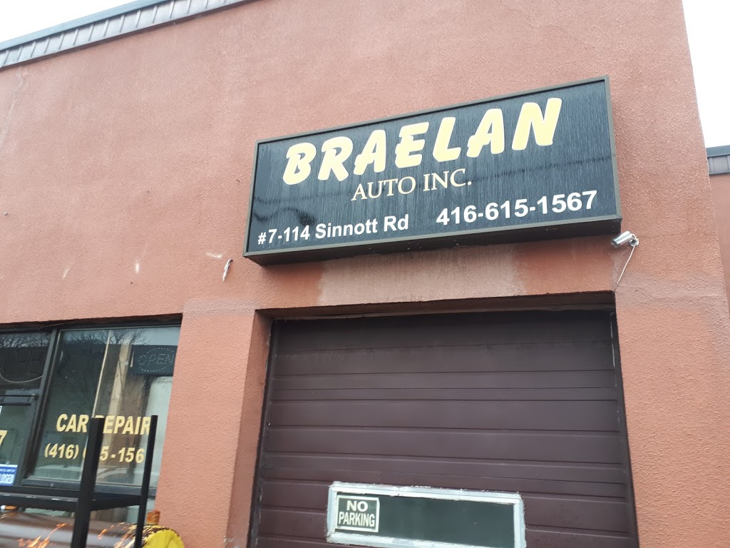 Braelan Auto Inc | 114 Sinnott Rd Unit #7, Scarborough, ON M1L 4M9, Canada | Phone: (416) 615-1567