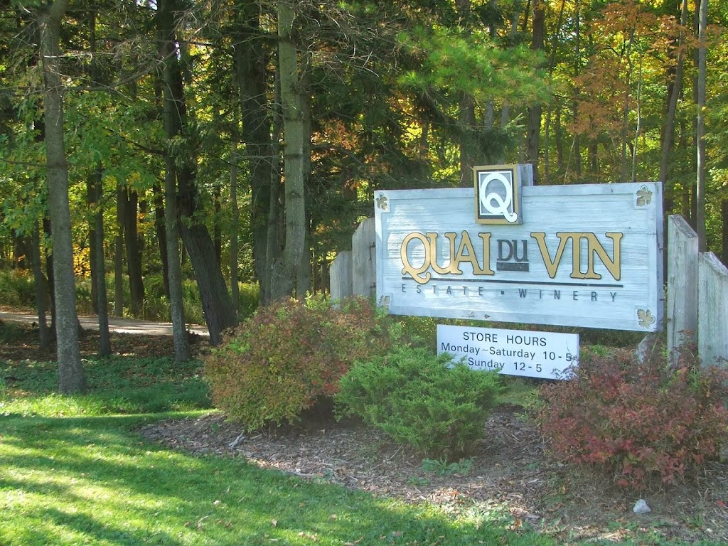 Quai Du Vin Estate Winery LTD | 45811 Fruit Ridge Line, St Thomas, ON N5P 3S9, Canada | Phone: (519) 775-2216