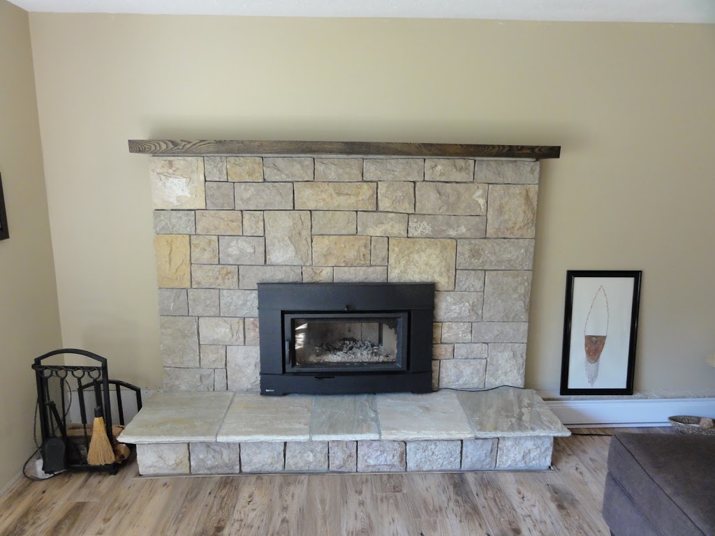 Oceanview Stone and Fireplace | 1019 Damelart Way, Brentwood Bay, BC V8M 1H7, Canada | Phone: (778) 772-1845