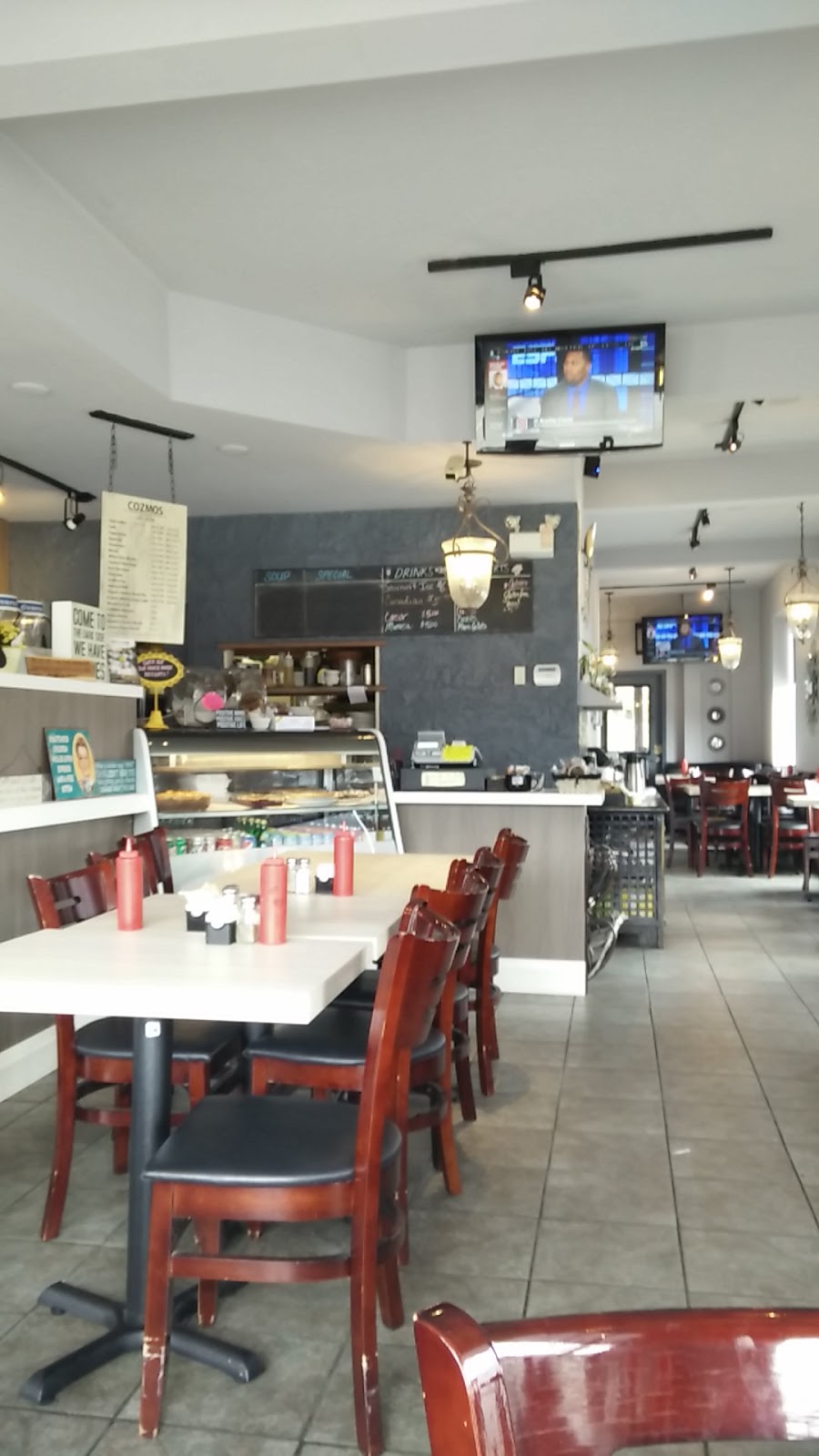 Cozmos Cafe + Bistro | 6691 Hastings St, Burnaby, BC V5B 1S1, Canada | Phone: (604) 205-5831