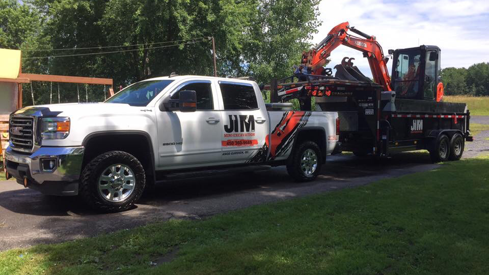 Jim Mini-excavation Inc. | 1644 Rue Principale, Granby, QC J2J 0S6, Canada | Phone: (450) 360-9669