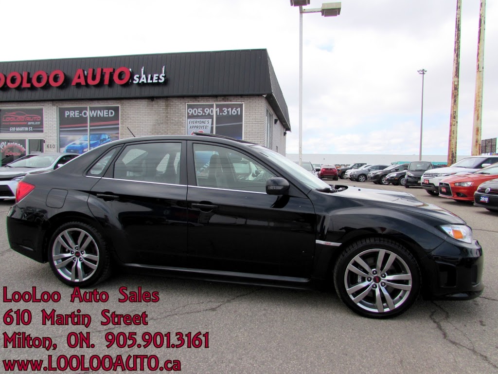 Looloo Auto Sales | 610 Martin St, Milton, ON L9T 3H6, Canada | Phone: (905) 901-3161