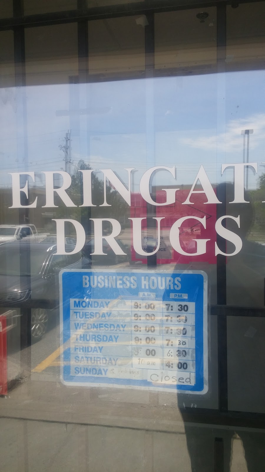 Eringate Drugs | 120 Eringate Dr, Etobicoke, ON M9C 3Z8, Canada | Phone: (416) 621-3111