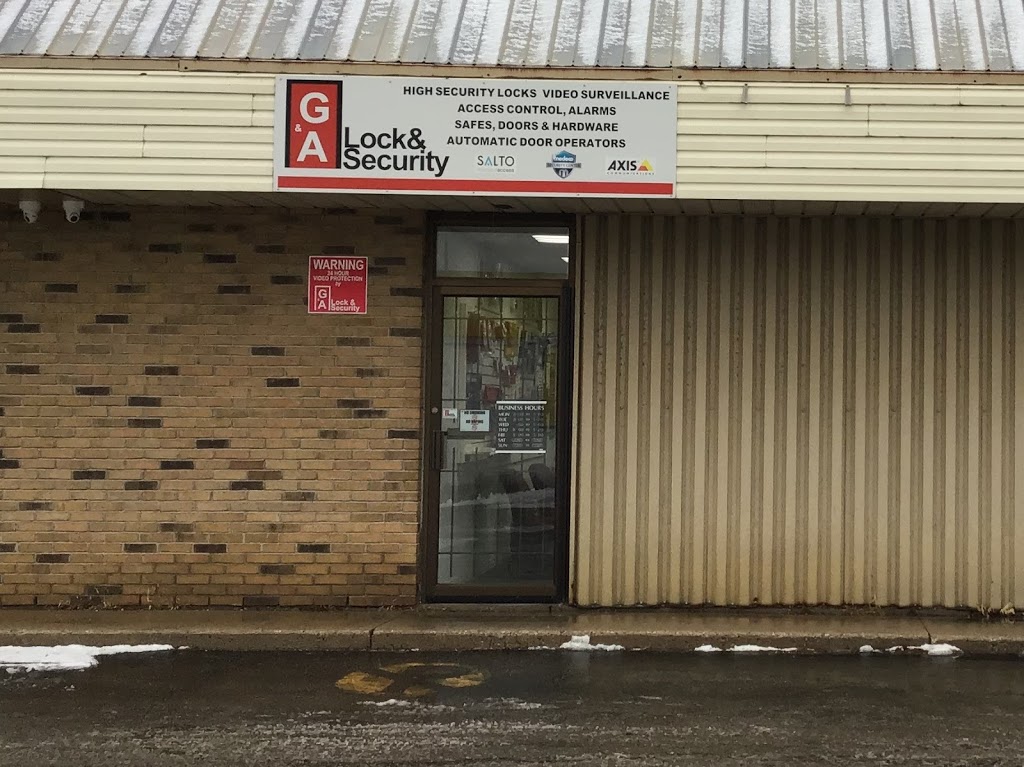 G&A Lock and Security | 249 Edinburgh Rd N, Guelph, ON N1H 5S2, Canada | Phone: (519) 821-2800
