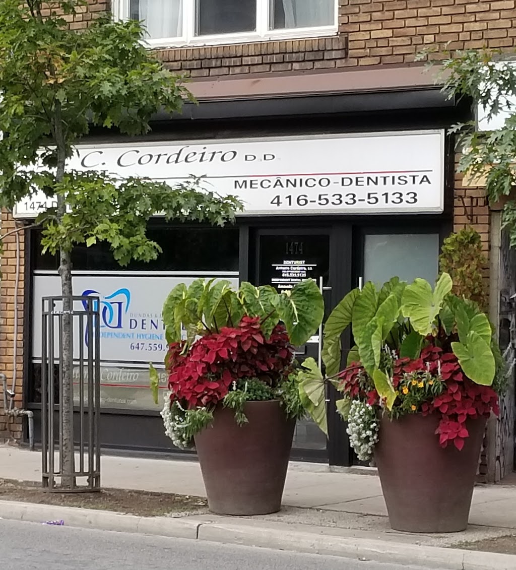 Antonio Cordeiro Denturist | 1474 Dundas St W, Toronto, ON M6J 1Y6, Canada | Phone: (416) 533-5133