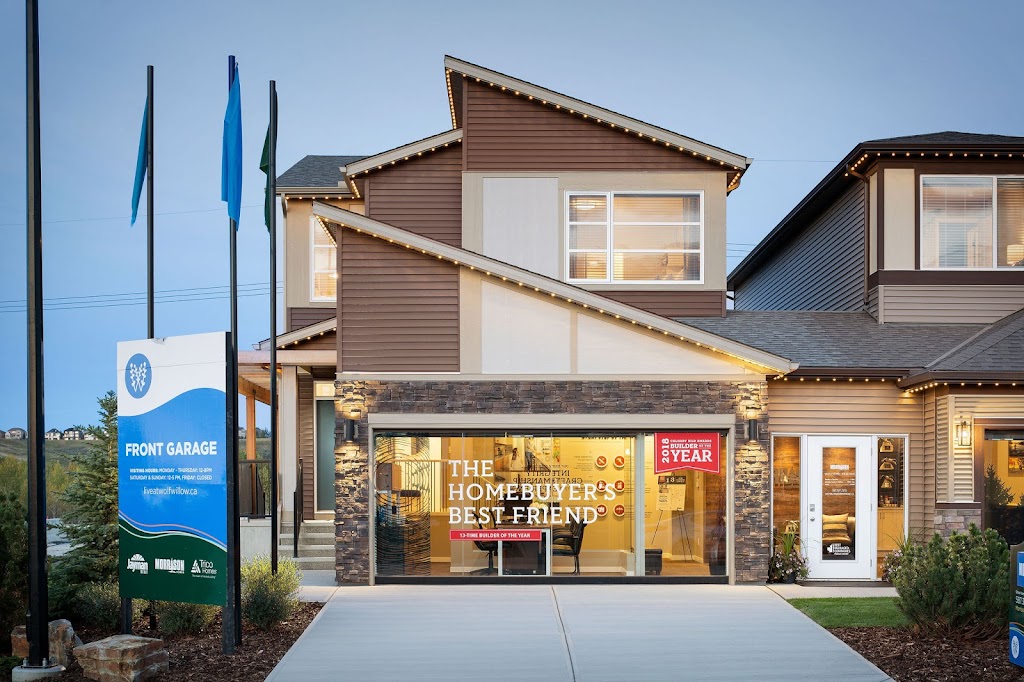 Morrison Homes - Wolf Willow Front Garage Showhomes | 10 Wolf Hollow Way SE, Calgary, AB T2X 0M7, Canada | Phone: (587) 327-7215