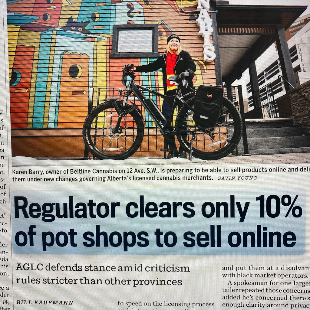 BELTLINE Cannabis | 806 12 Ave SW, Calgary, AB T2R 0J3, Canada | Phone: (403) 455-1313