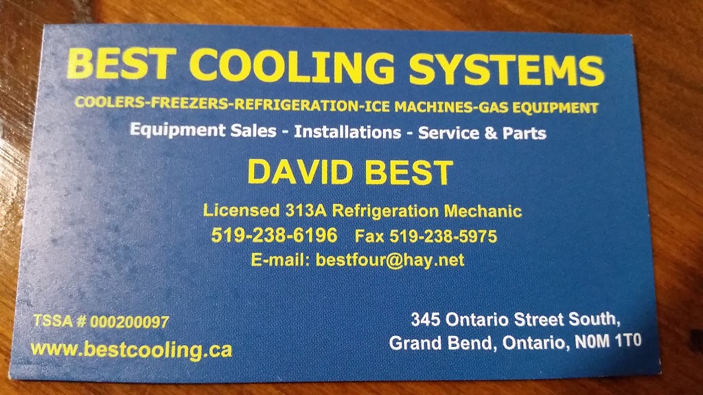 Best Cooling Systems | 345 Ontario St S, Grand Bend, ON N0M 1T0, Canada | Phone: (519) 238-6196
