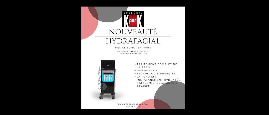 Academy K Par K | 818 Bd Saint-Jean-Baptiste Suite 200, Mercier, QC J6R 1E3, Canada | Phone: (450) 691-2712